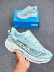 Hoka Men's Challenger 8-Truffle Salt / Mint White-Soft and comfortable (Made in Vietnam)-hkc8gr