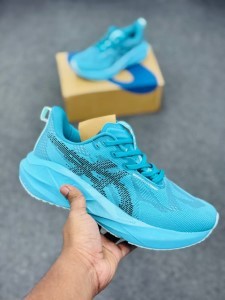Asics novablast 5-WAVE TEAL/BLACK-(super lightweight and Super comfortable)-(Made in vietnam)-asnblbl