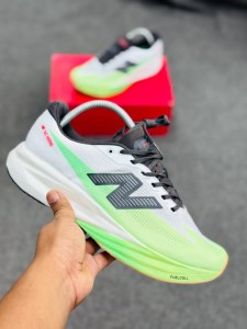 New Balance FuelCell SuperComp Elite v5-White Mint Flash-(super lightweight and Super comfortable)-(Made in vietnam)-nbsaolv