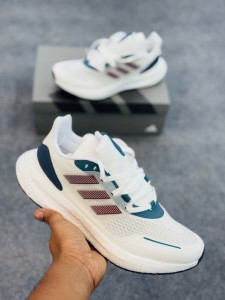 Adidas Pureboost 22 super lightweight comfortable white- adul22wh