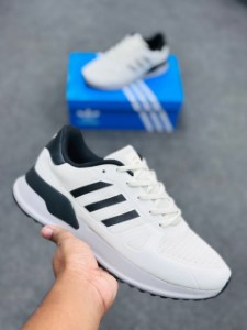 Adidas Ozelle Cloudfoam shoes (Off White & Black)(Made in Vietnam)adshwbk1.1