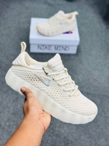 Nike Mind 002-Light Khaki/Desert Khaki/Hyper Crimson/Metallic Cool Grey-(Super comfortable)-(Made in vietnam)-nkmof