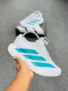 Adidas Adizero EVO SL Shoes (super lightweight and Super comfortable) (White green)