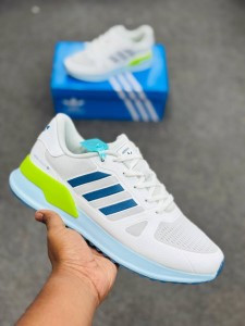 Adidas Ozelle Cloudfoam shoes (Green & Grey)(Made in Vietnam)adsacolo