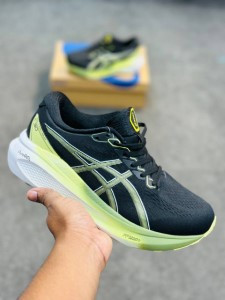 ASICS Gel Kayano 30 Black Glow Yellow-asgk30bk