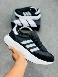 adidas City RNR-black/white/grey-(super lightweight and Super comfortable)-(Made in vietnam)--adsl72whbk