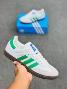 Adidas Samba OG (White& Green)adsamgr1.1