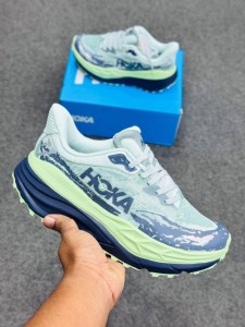 HOKA ONE ONE Stinson 7 Stardust/Alabaster scarpa trail running-Droplet / Thunder Cloud-(super lightweight and Super comfortable)-(Made in vietnam)-hkn1pe