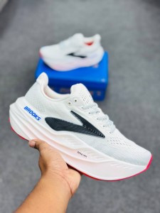 BROOKS Glycerin Max-(Grey/Black/RED/Nightlife)SUPER Soft and comfortable (Made in Vietnam)-brwhred