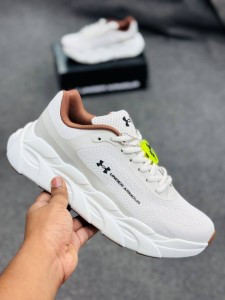 Under Armour Halo Runner-summit white/off-white/light brown-(super lightweight and Super comfortable)-(Made in vietnam)-anhvofwh