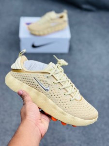 Nike Mind 002-Light Khaki / Desert Khaki / Hyper Crimson-(super lightweight and Super comfortable)-(Made in vietnam)-nkmibr