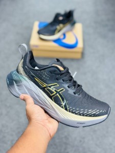 ASICS NOVAVLAST 4  BLACK/CHAMPAGNE-(made in indonesia)-asnovabl4