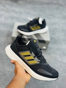 Adidas Pureboost 22 super lightweight comfortable black- adul22bk