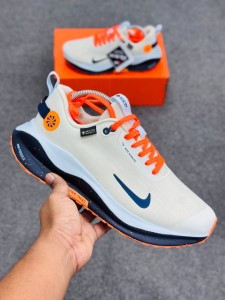 Nike InfinityRN 4 GORE-TEX -Navy Orange Shoe-(super lightweight and Super comfortable)-(Made in vietnam)-nkingx4cr