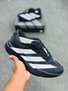 Adidas Adizero EVO SL Shoes (super lightweight and Super comfortable) (Black)
