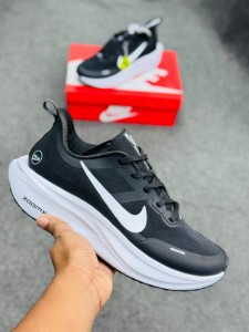 Nike zoomX Pegasus 38 premium-BLACK/WHITE-soft and comfortable (Made in Vietnam)-nkzxpreashbl
