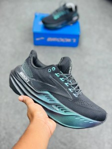 BROOKS Glycerin Max-(Aurora Black/Ebony)SUPER Soft and comfortable (Made in Vietnam)-brgred