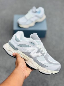 New Balance 9060-white/Slate Grey Raincloud-(super lightweight and Super comfortable)-(Made in vietnam)-nb9060crwh