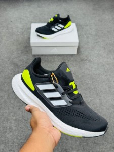 Adidas Pureboost 21(Black)super lightweight comfortable