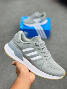 Adidas Ozelle Cloudfoam shoes(Grey Or Ash)(Made in Vietnam)adsaash