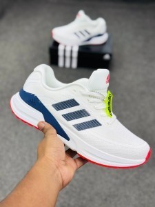 Adidas Response Super 3.0- Cloud White / Collegiate Royal / Solar Red-(super lightweight and Super comfortable)-(Made in vietnam)-adrewhrd