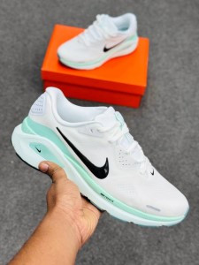 Nike Structure 26-White/Barely Green/Mint Foam/Black-(super lightweight and Super comfortable)-(Made in vietnam)-nk26wh