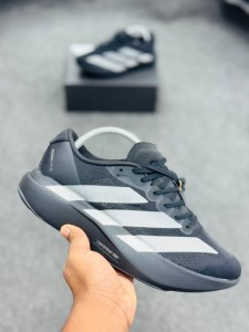 Adidas Adizero EVO SL Shoes (super lightweight and Super comfortable) (Black Ash)
