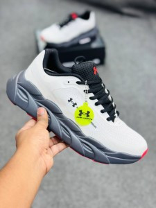 Under Armour Halo Runner- White/Black or Grey/Racer Red-(super lightweight and Super comfortable)-(Made in vietnam)-unhvrd