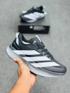 Adidas Adizero Evo SL ATR-Core Black / Cloud White-(super lightweight and Super comfortable)-(Made in vietnam)-adslatrwhbk